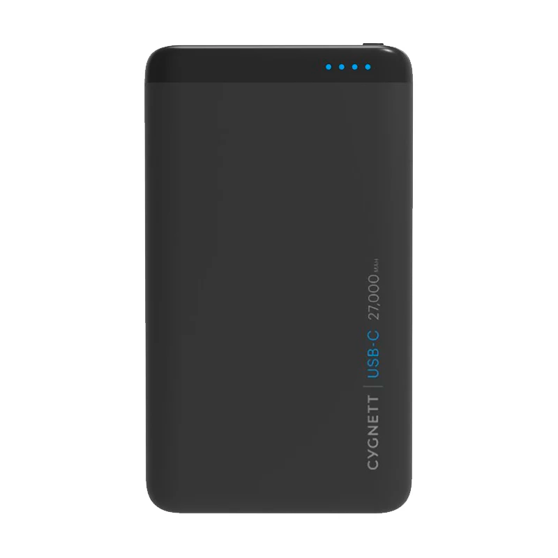 Cygnett ChargeUp Pro 27000mAh USB-C Power Bank - Black