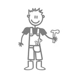 My Family Car Stickers - Adults