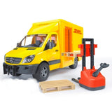 Bruder 1:16 Mercedes Benz Sprinter DHL With Hand Pallet Toy