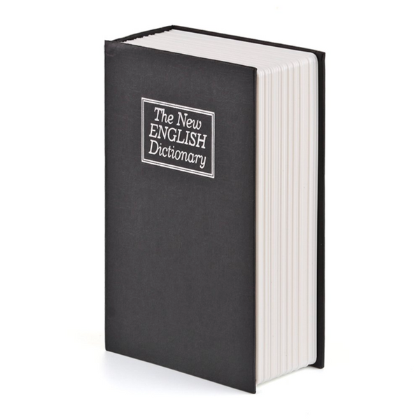 Secret Safe New English Dictionary Book Safe Smooth Sales