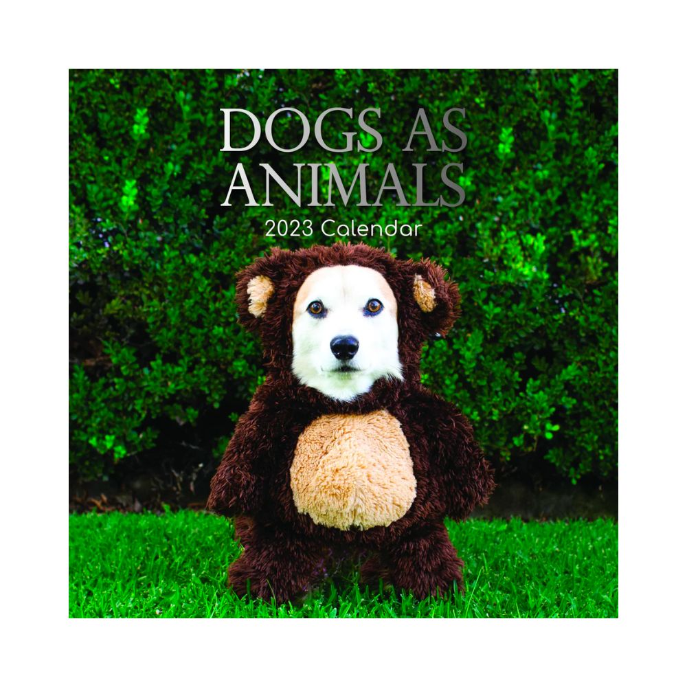 2023 Square Wall Calendar Animals - Dogs