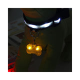 LED Light Bone Pet Collar Pendant