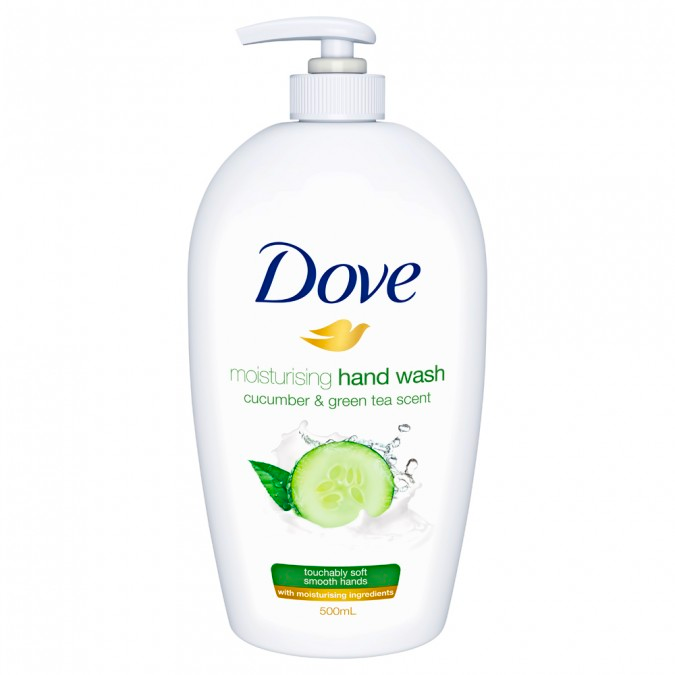 Dove Moisturising Cucumber & Green Tea Hand Wash 500ml