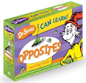Dr Seuss I Can Learn! Opposites Learning Cards – Smooth Sales