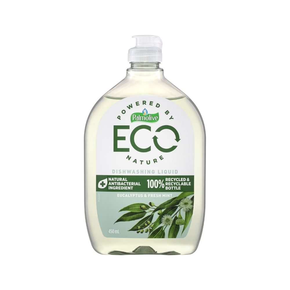 Palmolive Eco Nature Eucalyptus & Fresh Mint Dishwashing Liquid - 450ml