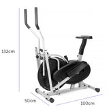 Powertrain 2-in-1 Elliptical Cross Trainer and Exercise Bike