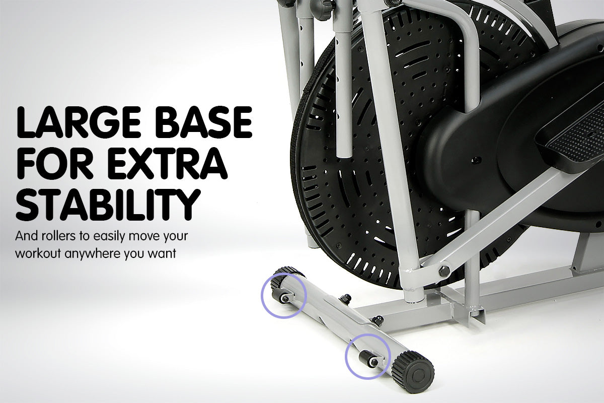 Powertrain 2-in-1 Elliptical Cross Trainer and Exercise Bike