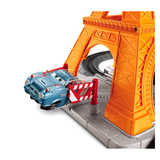 Fisher Price GeoTrax Disney Cars 2 Eiffel Tire Crash