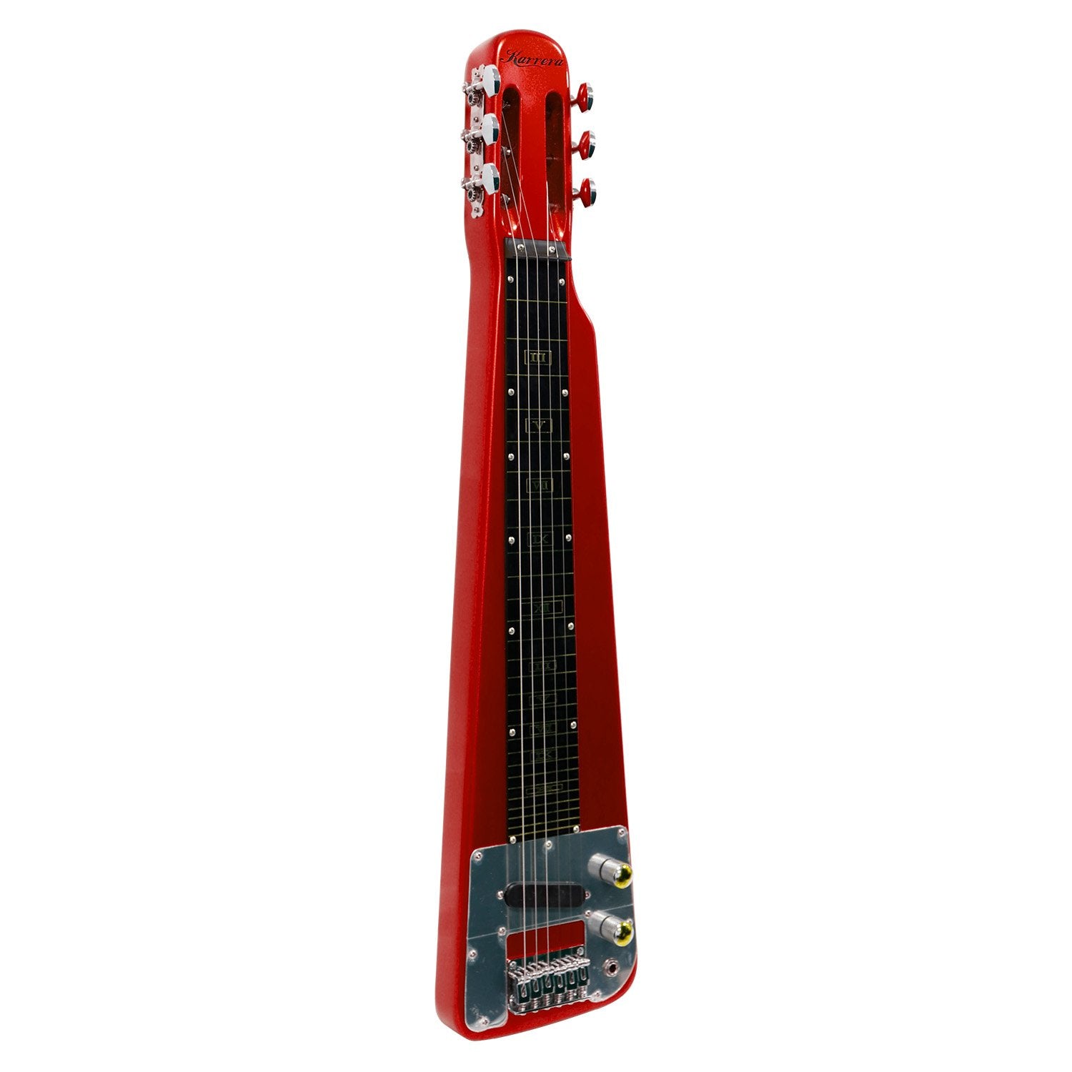 Karrera 6-String Steel Lap Guitar - Metallic Red