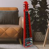 Karrera 6-String Steel Lap Guitar - Metallic Red