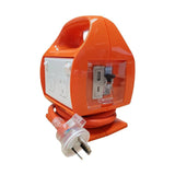 HPM 10A Worksite Portable Powerboard With USB-A and USB-C