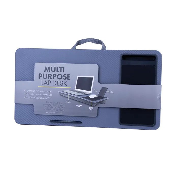 Multi-Functional Lap Station with Polyester Dual Bolster Cushion