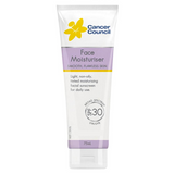 3 x Cancer Council Face Tinted Moisturiser Honey Beige Spf 30 75ml