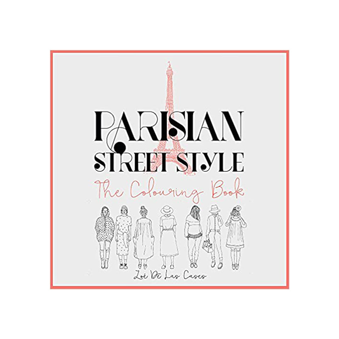 Parisian Street Style Colouring Book
