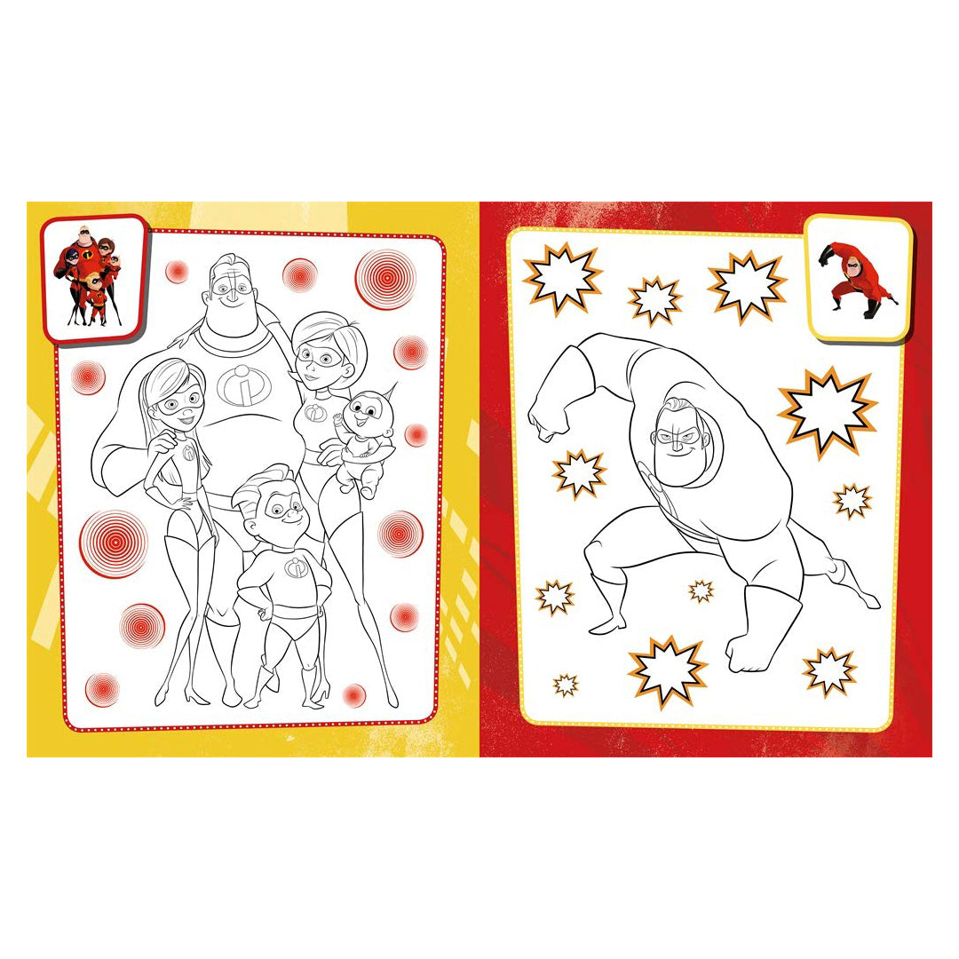 Disney Incredibles 2: The Ultimate Colouring Book