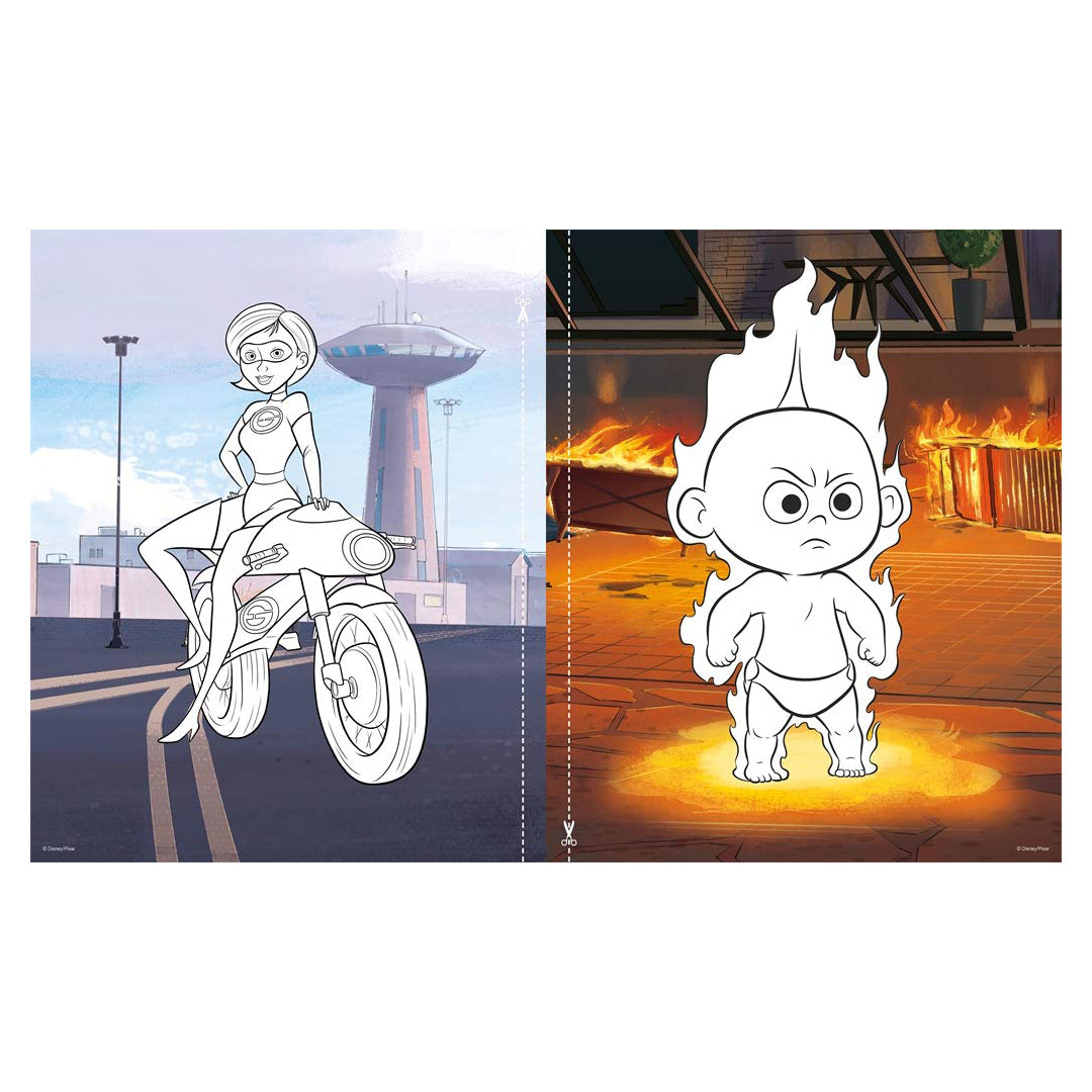 Disney Incredibles 2: The Ultimate Colouring Book