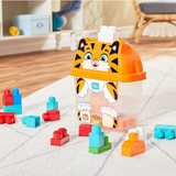 Mega Bloks Animal Bucket - Smiley Tiger