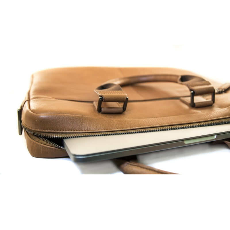 Jack Bee Flinders Leather Laptop Bag