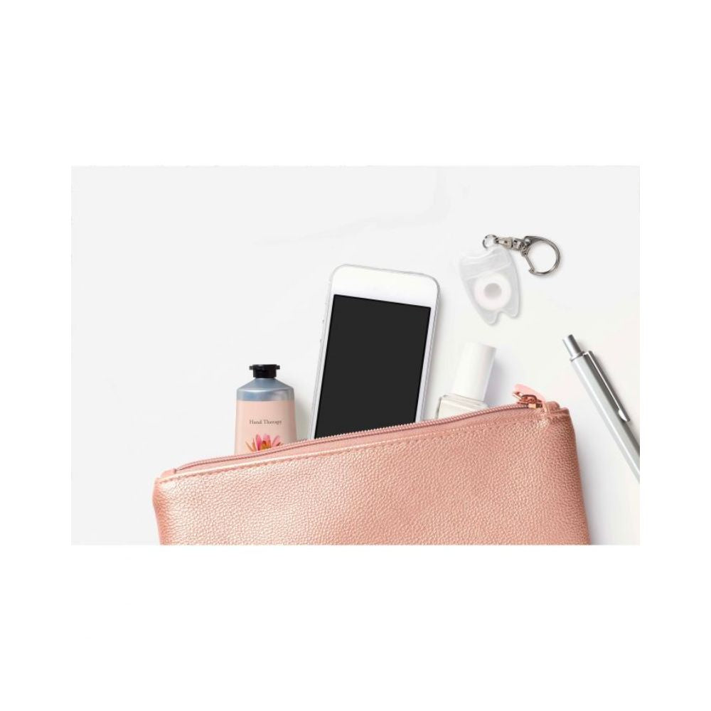 3 x Kikkerland Tooth Floss Keychain