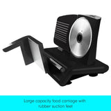 200W Pronti Deli and Food Electric Meat Slicer Blades Processor Black