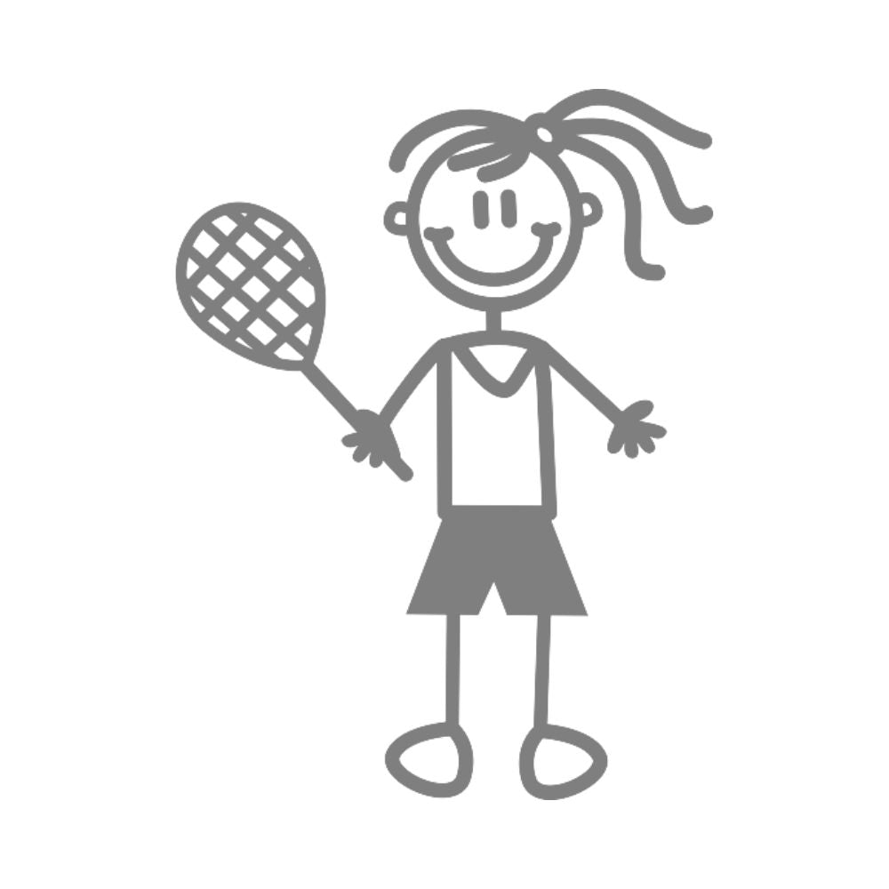 My Family Car Stickers - Girls