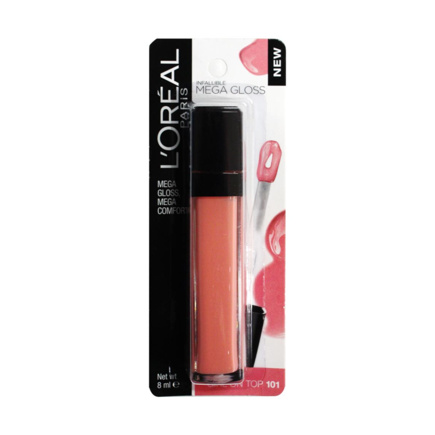 L'Oreal Infallible Lip Gloss 101 Girl on Top