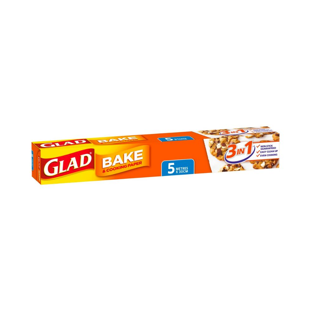 2 Pack x Glad Bake & Cooking Paper - 5m
