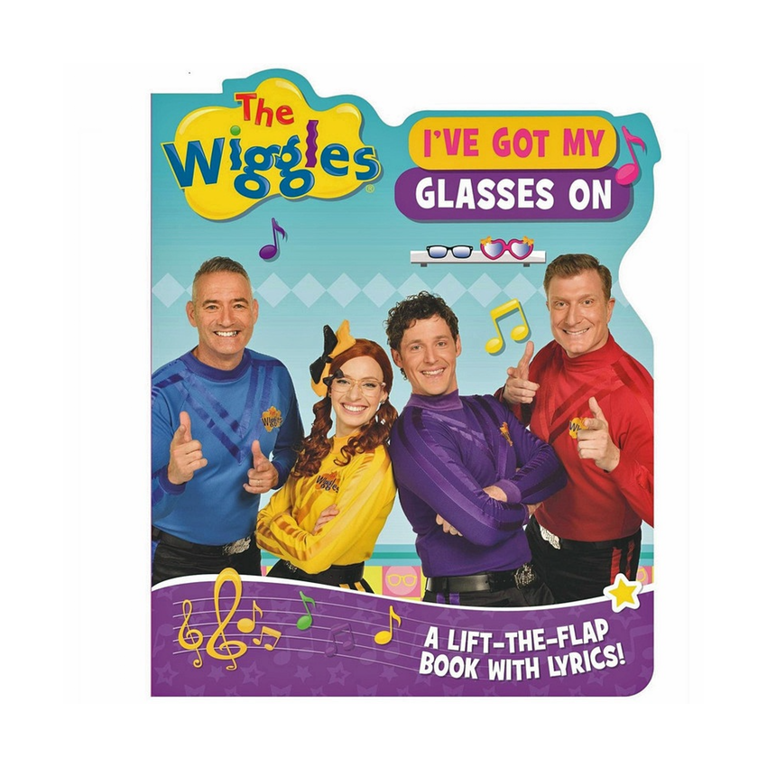 The Wiggles Lift-The-Flap Book with Lyrics I've Got My Glasses on