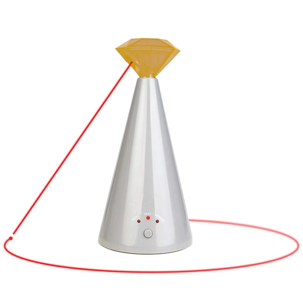 Cat Play Tower With Rotating Laser