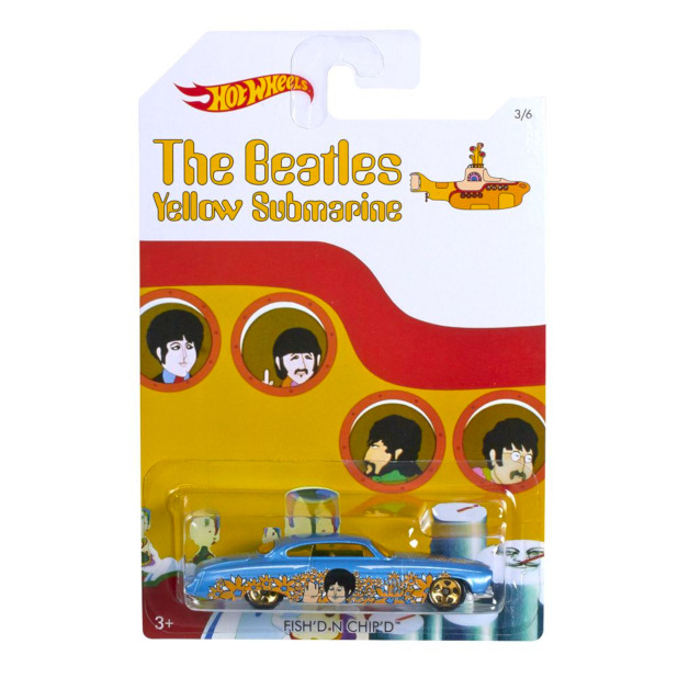 Hot Wheels Beatles Yellow Submarine Assorted