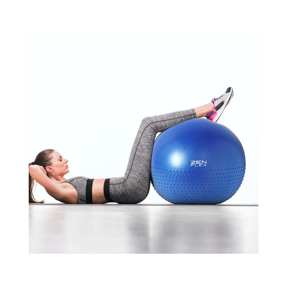Zen Flex Fitness Gentle Half Massage Yoga Ball