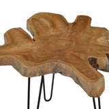 Coffee Table (60-70)x45 Cm Teak Wood