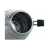 Sherwood Home Filter Brew V60 Pour Over Coffee Kettle With Thermometer - Stainless Steel - 1L