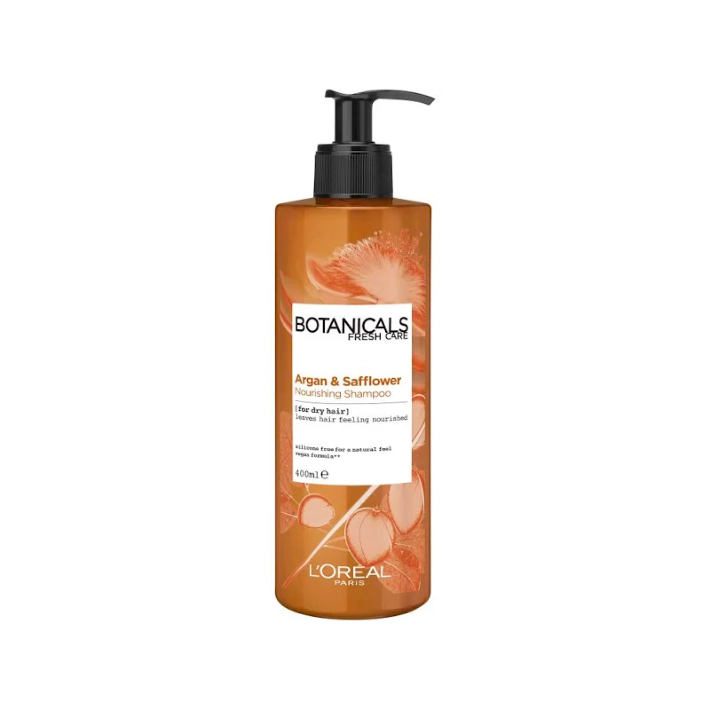 L'Oréal Paris Botanicals Argan & Safflower Nourishing Shampoo 400ml