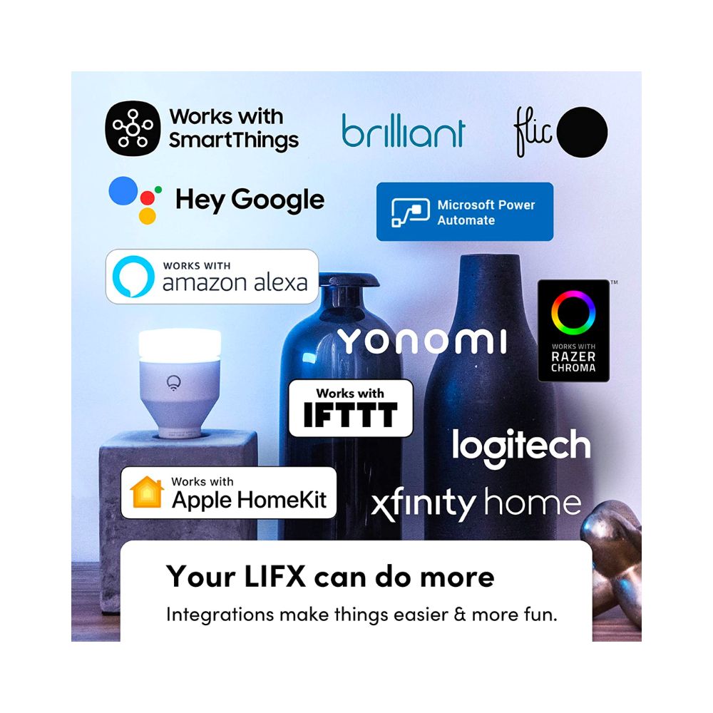 LIFX Clean A60 Colour 1200lm E27 Anti Bacterial Smart Bulb