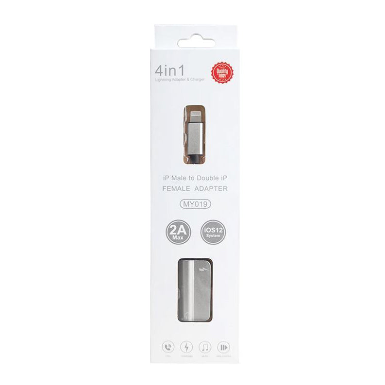 Lightning Audio + Charger To Lightning Adapter