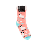 Sock Exchange Snugg Llama Design Socks - Light Pink
