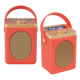Majority Little Shelford Bluetooth & DAB Radio with Bluetooth-Red-2PK