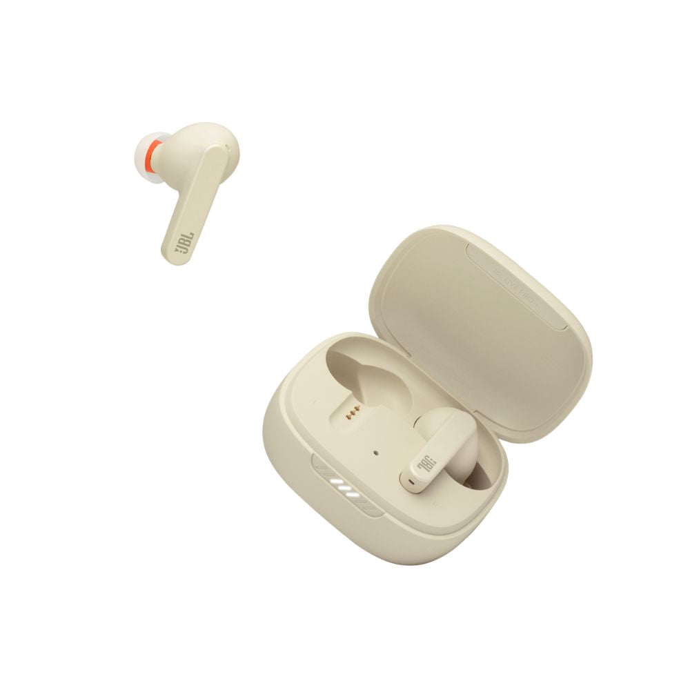 JBL Live Pro+ TWS Noise Cancelling In-Ear Headphones - Beige