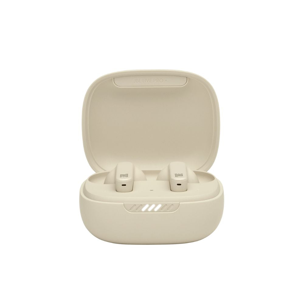 JBL Live Pro+ TWS Noise Cancelling In-Ear Headphones - Beige