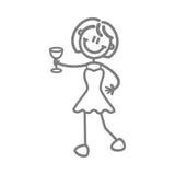 My Family Car Stickers - Adults