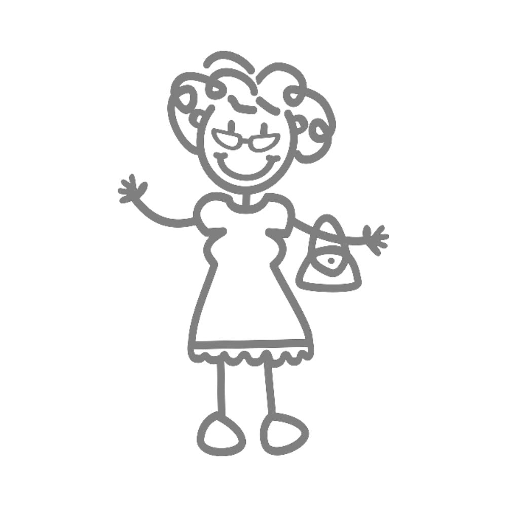 My Family Car Stickers - Adults