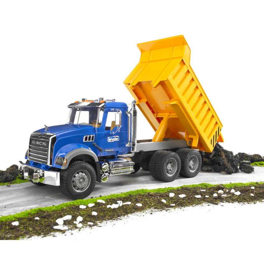 Bruder 1:16 Mack Granite Tip-Up Truck Toy