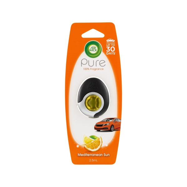 Air Wick Car Air Freshener Mediterranean Sun 2.5ml Smooth Sales