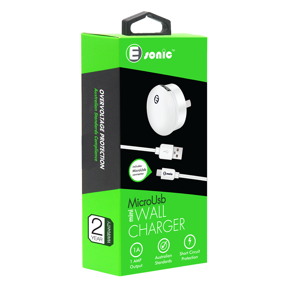 Esonic Mini USB Wall Charger for Micro USB