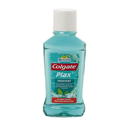 Colgate Plax Freshmint Alcohol Free Mouthwash 60ml