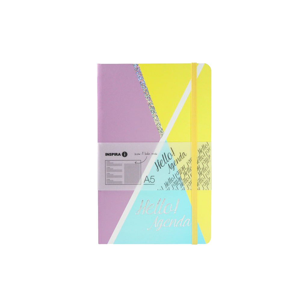 Inspira 'Hello Agenda' Notebook A5