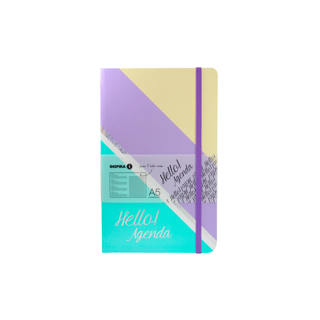 Inspira 'Hello Agenda' Notebook A5
