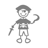 My Family Car Stickers - Boys