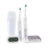 Oral-B PRO 5000 Electric Toothbrush 2 Handle Pack incl. 4 Brush Head Refills & Travel Case